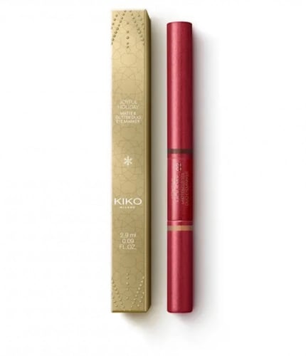 KIKO MILANO Joyful Holiday Matte&Glitter Duo Eyema...