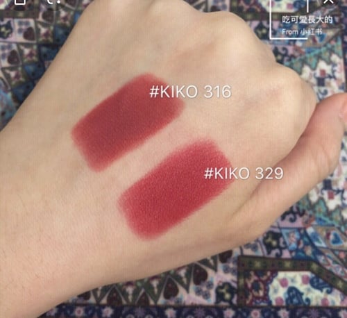Kiko velvet passion matte lipstick