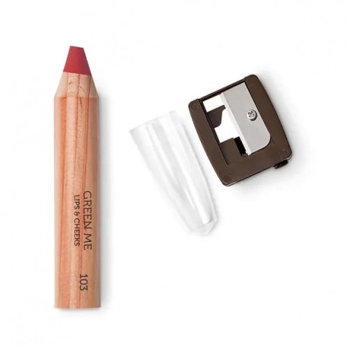 Kiko green me lips and cheeks 103