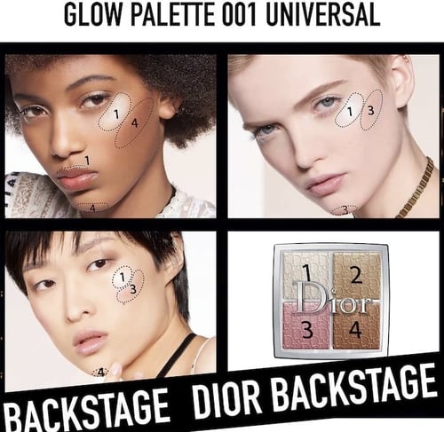 Dior BACKSTAGE Glow Face Palette