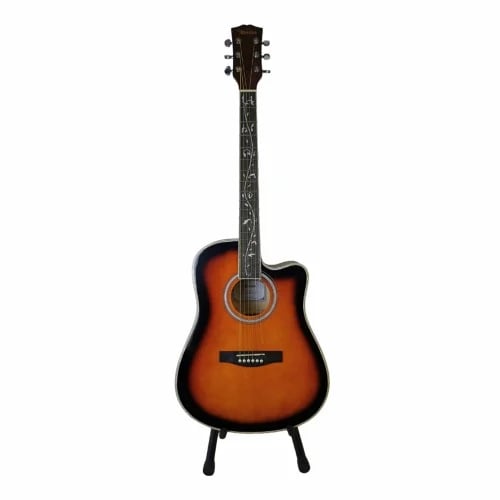 Black wood guitar Atesse