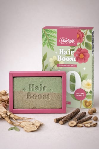ستارلايت هير بوست قالب شامبو طبيعي لتعزيز نمو الشع...