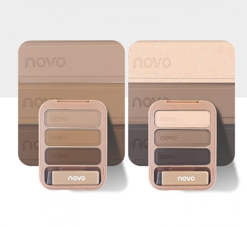 بودرة الحواجب الثلاثية مقاومة للماء من نوفو