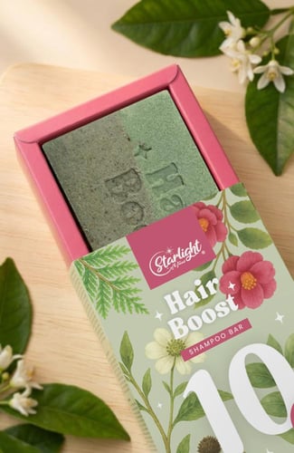 ستارلايت هير بوست قالب شامبو طبيعي لتعزيز نمو الشع...