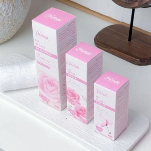 ستارلايت مجموعة ماي سيكريت لتفتيح المنطقة الحساسة