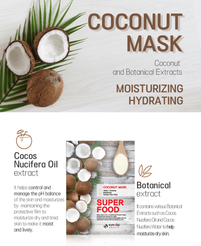 ماسك سوبر فود بجوز الهند للترطيب المكثف للبشرة من...