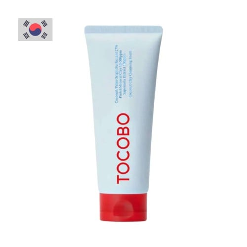 غسول رغوي طيني بجوز الهند من توكوبو - 150مل