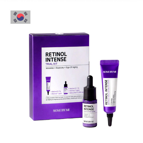 مجموعة ريتينول للعناية المكثفة بأحجام تجريبية من س...