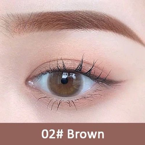 قلم مثلث رفيع لرسم وتحديد الحواجب مقاوم للماء من ن...