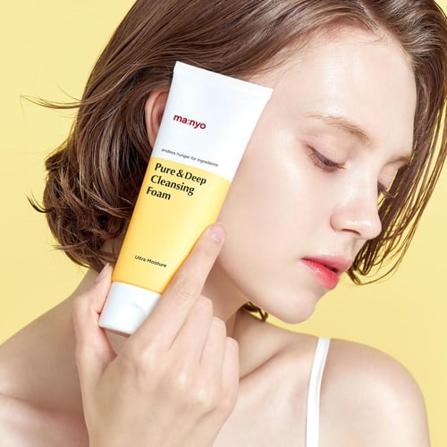 غسول رغوي نقي للتنظيف العميق من مانيو - 100 مل