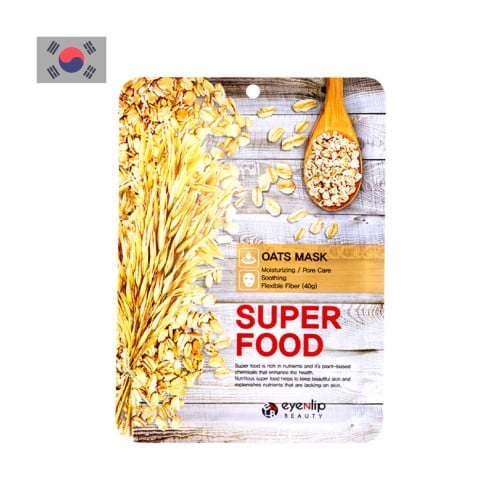 ماسك سوبر فود بالشوفان لترطيب وتهدئة البشرة المتحس...