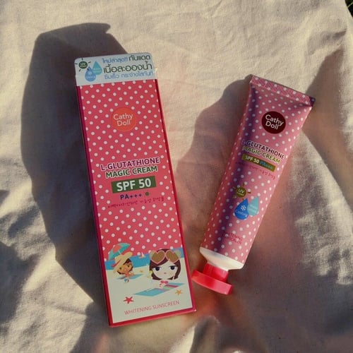 كريم إل-جلوتاثيون السحري مع عامل حماية من أشعة الش...