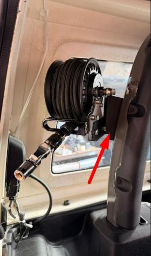 قاعدة بكرة الهواء (قوة الرمال) جيب رانجلر بابين