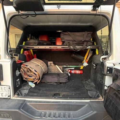 Rear Storage Shelf - Jeep Wrangler JK 4 doors