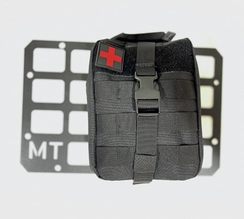 Black Molle Bag (L) 21x16 cm