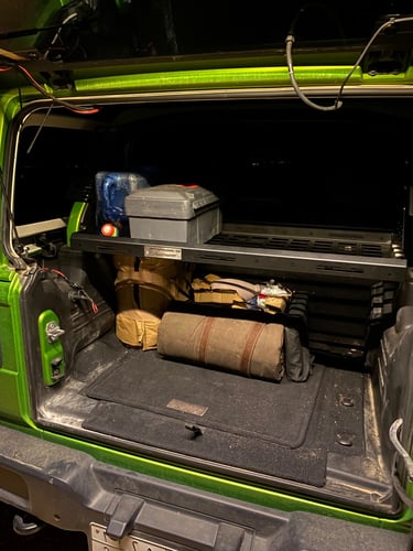 Jeep Wrangler JL storage shelf (4doors)