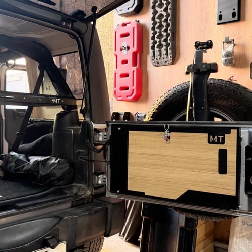 Rear Storage Shelf - Jeep Wrangler JK 4 doors
