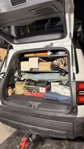 Prado lc250 two shelves package