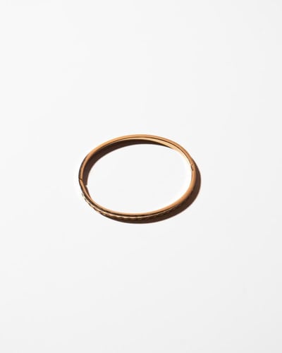 إسوارة سمو مطلية بالذهب عيار 18 ومرصعة بالزركون -...