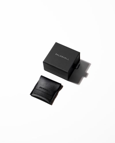 خاتم هوس مطلي بالذهب عيار 18 ومرصع بالزركون - قطعة...