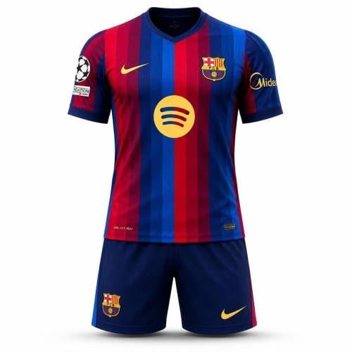 طقم برشلونة الأساسي موسم 2026/2027 | قميص وشورت ري...