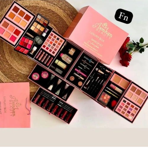 بوكس مكياج متكامل+العناية بالبشره، Asmahan Beauty