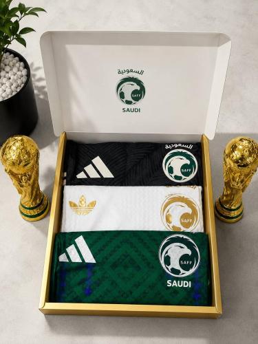 بكج 3 تيشيرتات المنتخب السعودي كأس العالم 2026