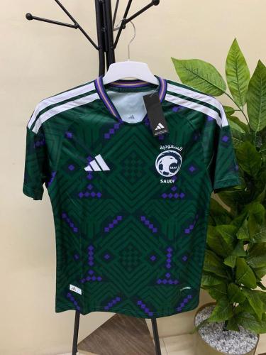 تيشيرت المنتخب السعودي الجديد كأس العالم 2026 أخضر