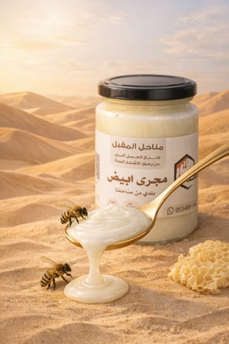 عسل مجرى ابيض محلي