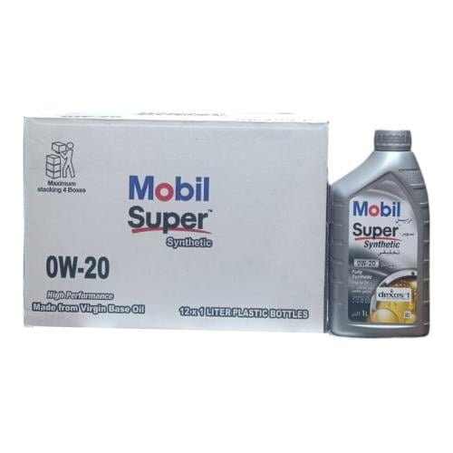 زيت محرك موبيل 0W20 كرتون 12 حبة