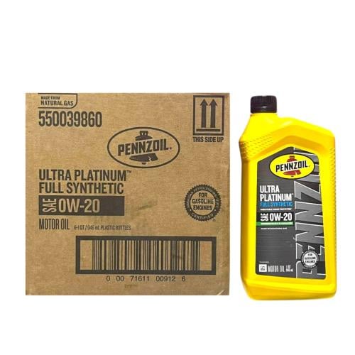 زيت محرك بنزويل 0W20 الترا كرتون 6 حبة