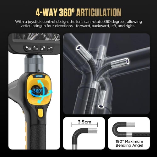 جهاز كاميرا بشاشه للكشف علي السيارة من الداخل اوتو...