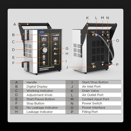 جهاز فحص نظام التبريد اوتول AUTOOL SC301