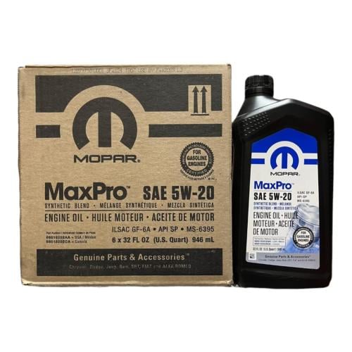 زيت محرك موبار 5W20 كرتون 6 حبة