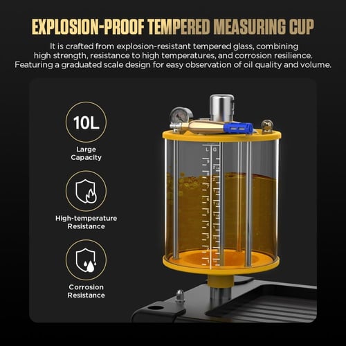 جهاز شفط الزيت بدرج للادوات اوتول AUTOOL OD760