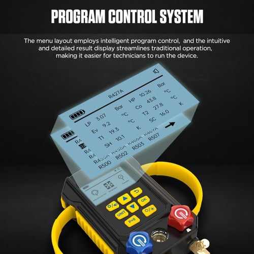 جهاز ديجيتال لتعبئة الفريون و قياس الضغط اوتول AUT...