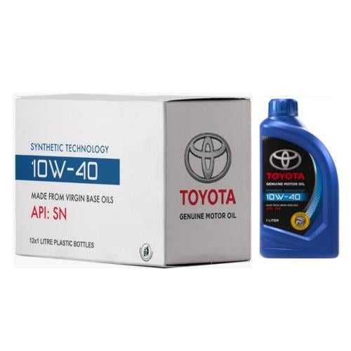 زيت محرك تويوتا 10W40 كرتون 12 علبة