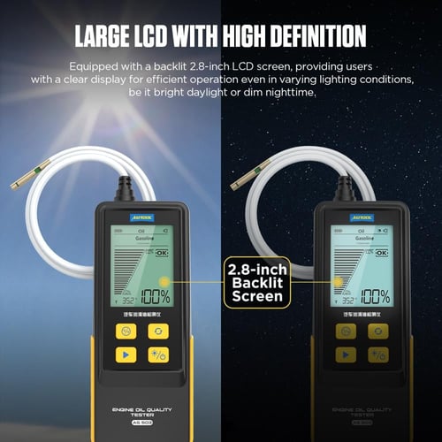 جهاز فحص زيت المحرك اوتول AUTOOL AS503