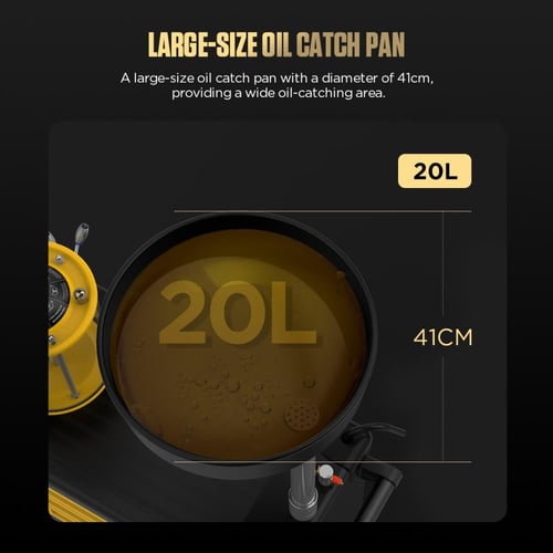 جهاز شفط الزيت بدرج للادوات اوتول AUTOOL OD760