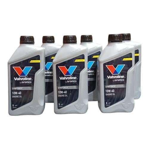 زيت محرك فالفولين 10W40 عدد 6 علب
