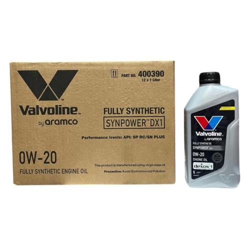 زيت ارامكو فالفولين 0W20 كرتون 12 حبة