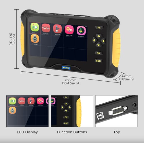 جهاز فحص وتشخيص اعطال السيارة اوتول AUTOOL CS606