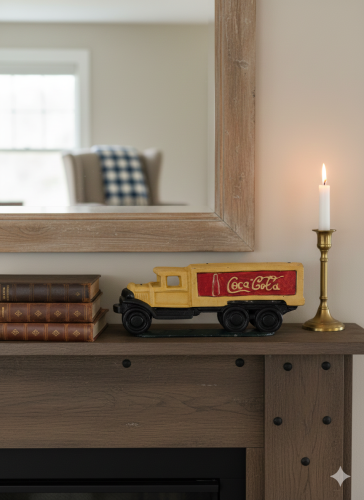 A masterpiece of an antique transport truck - "Coc...
