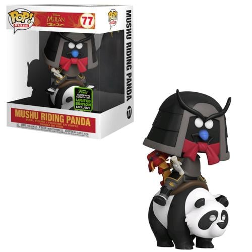 Pop Rides! Disney: Mulan- Mushu on Panda (ECCC Exc...