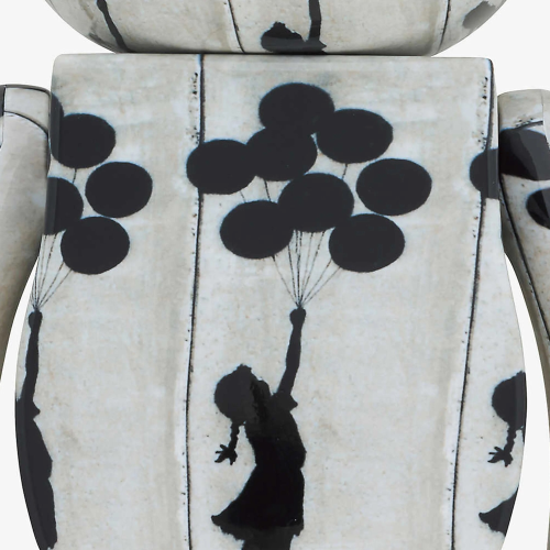 Bearbrick Flying Balloons Girl 1000%