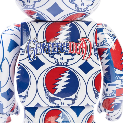 Bearbrick Grateful Dead (Steal Your Face) 1000%