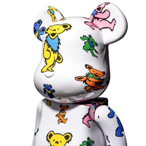 Bearbrick Grateful Dead (Dancing Bear) 1000%