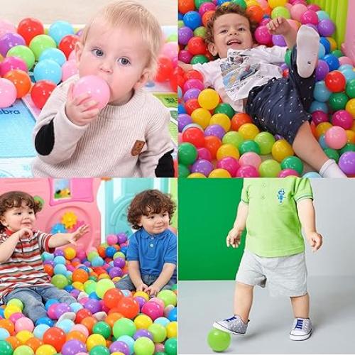شبكة 50 كورة ملونة للمسابح وبيوت الكور والملاهي وغ...