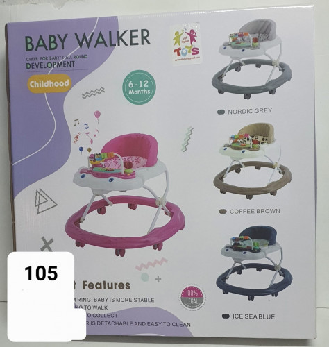 W105 مشاية اطفال طاولة العاب موسيقي واضواء