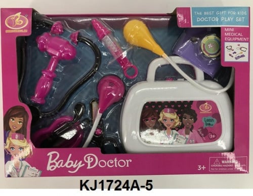 KJ1724A-5 مجموعة ادوات طبيب مع شنطة تخزين